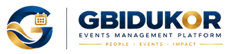 Gbidukor Events Management Platform